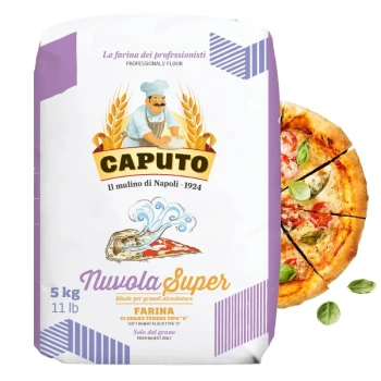 Włoska mąka pszenna do pizzy, typ 0, Nuvola Pizzeria 5kg, Caputo
