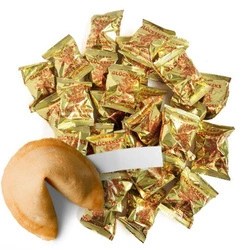 Ciasteczko z wróżbą, chińskie ciasteczko na szczęście 50 sztuk