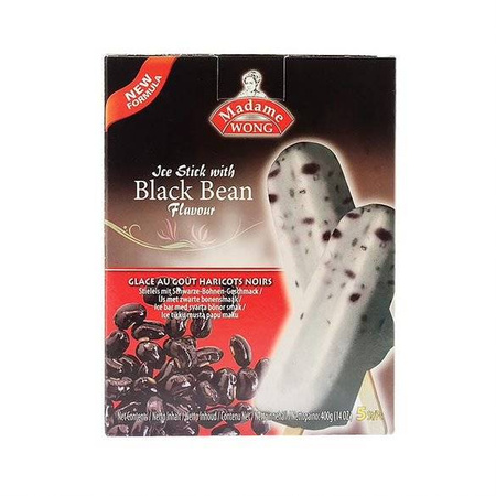 Lody na patyku czarna fasola na mleku kokosowym Vegan odbiór oobisty