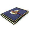 Notes malowany granatowy Budda (notatnik, dziennik EKO 17,5cm)