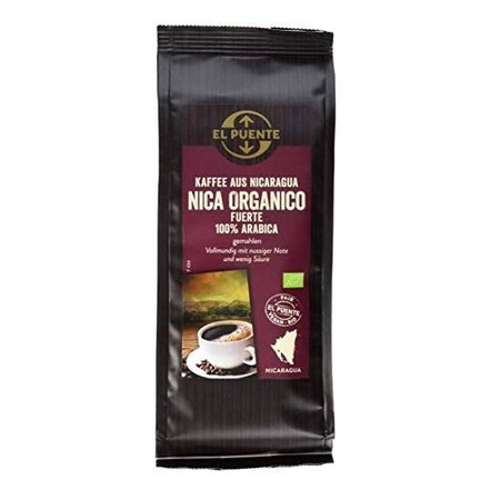 Kawa Nica Organico - mielona (100% ARABIKA, 250G, FAIR TRADE BIO)