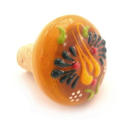 KOREK CERAMICZNY DO BUTELKI ŻÓŁTY (TURCJA 5CM)