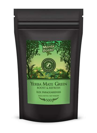 Yerba Mate Green Menta Boldo 500g Idealna do Terere