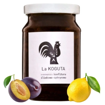 Konfitura śliwkowo-cytrynowa, La Koguta 225g