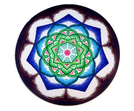 PODKŁADKA POD MYSZKĘ MANDALA KWIATY LATA (MOUSE PAD)