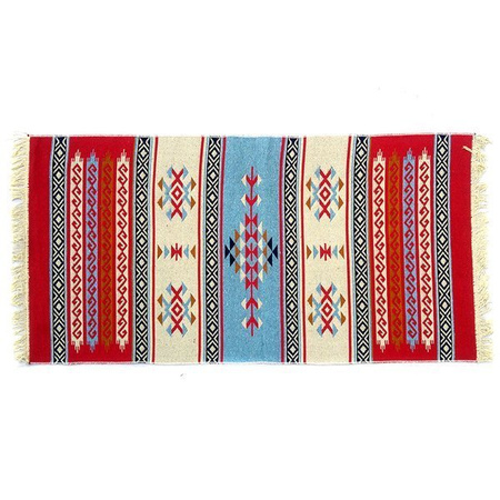 DYWAN CHODNIK KILIM TURECKI LIGHT BLUE 80 x 150 cm