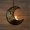Świecznik na tealight, lampion w kształcie księżyca