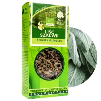 Szałwia liść szałwii lekarskiej Eko Dary Natury 25g