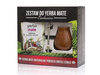 YERBA MATE ZESTAW EXCLUSIVE MATERO CERAMICZNE + BOMBILLA + YERBA MATE GUARANA i ŻEŃ SZEŃ