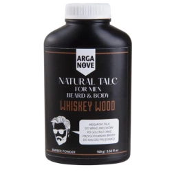 Talk mineralny do ciała i brody, naturalna zasypka po goleniu, Arganove