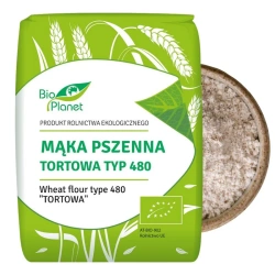 Mąka tortowa pszenna, typ 480 Bio, Bio Planet 1kg