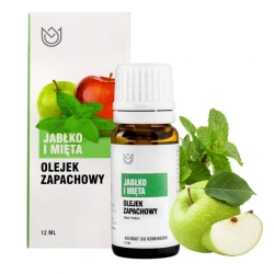 Olejek zapachowy jabłko mięta, Naturalne Aromaty 10ml