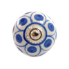 Uchwyt meblowy gałka ceramiczna Indie rękodzieło