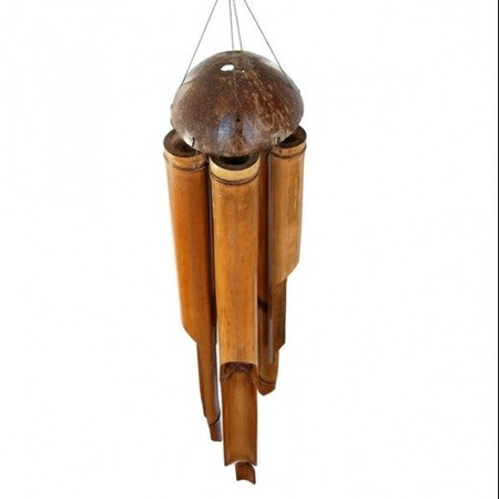 DZWONKI BAMBUSOWE WIETRZNE (DZWONY, BAMBUS, 120CM)