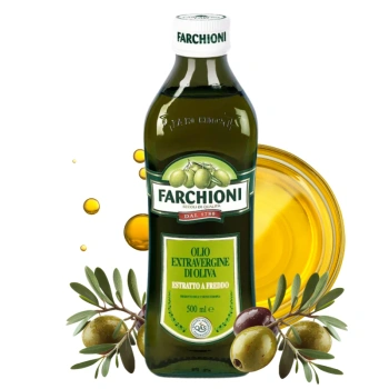 Oliwa z oliwek extra virgin tłoczona na zimno Farchioni 500ml