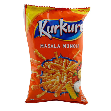 Chrupki indyjskie Masala Munch chipsy ryżowe 95g przekąska