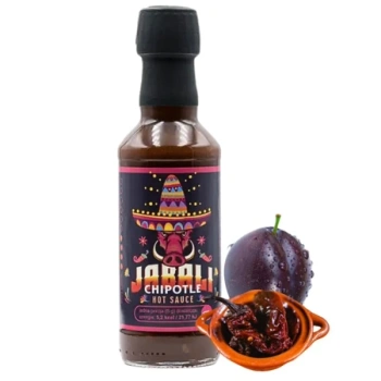 Ostry sos Dziki Bill Jabali z jalapeno chipotle, bez konserwantów 200 ml