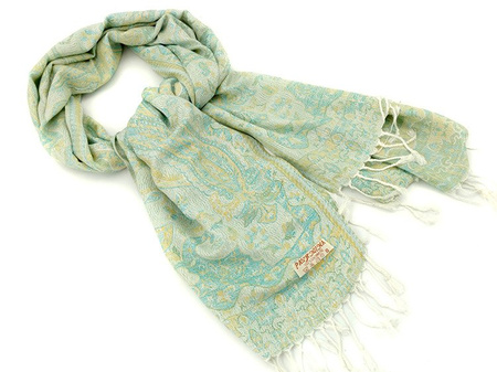 SZAL ORIENTALNY TYPU PASHMINA (DUŻY SZALIK, CHUSTA, APASZKA)