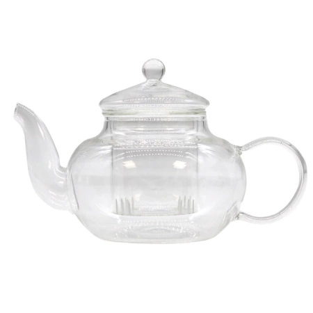 Szklany dzbanek z zaparzaczem do herbaty i ziół, 400 ml