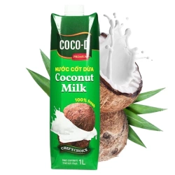 Mleko kokosowe, napój kokosowy, ekstrakt kokosa 68%, Coco-D 1l