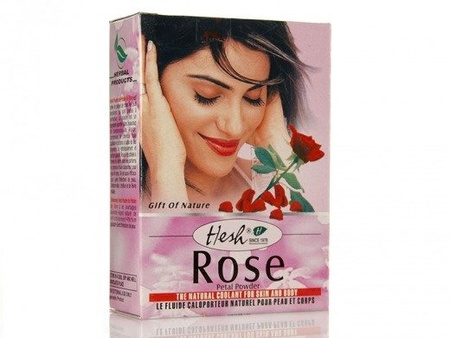 MASECZKA Z PŁATKÓWI RÓŻY DO TWARZY HESH ROSE 50G