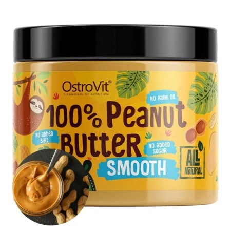 Krem orzechowy masło orzechowe 100% Ostrovit 500g