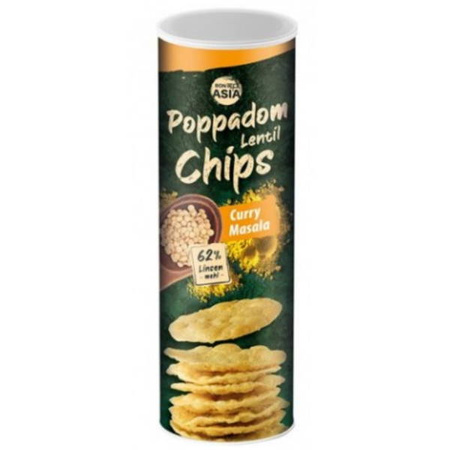 Poppadums chipsy z soczewicy Curry Masala 70g