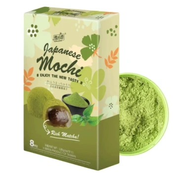 Ciasteczka ryżowe Mochi Matcha, ciastka Yuki&Love 128g