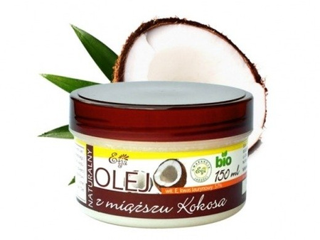 NATURALNY OLEJ KOKOSOWY NIERAFINOWANY BIO (150 ml)