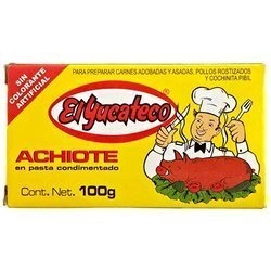 Achiote Annato, Meksykańska pasta 100g (Arnota, drzewo szminkowe)