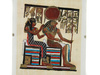 PAPIRUS BOGOWIE RE-HARAKHTE I HATHOR (ORYGINAŁ, EGIPT, 15 X 21 CM)