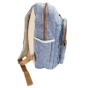Plecak hemp włókno konopne, eko niebieski Indie