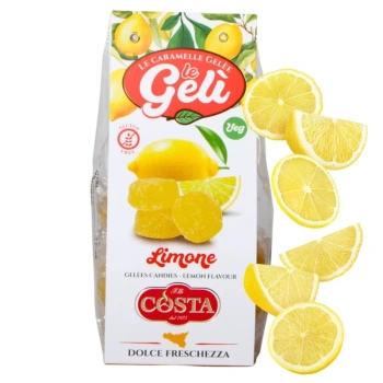 Włoskie galaretki cytrynowe żelki Costa Dolci 180g