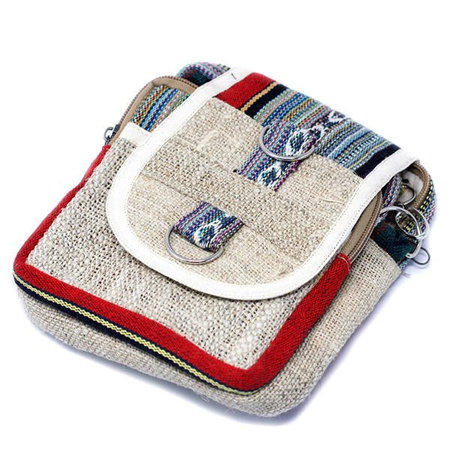 Torba podróżna Body Cross hemp & cotton (vege, konopie) 15 x 19 cm 