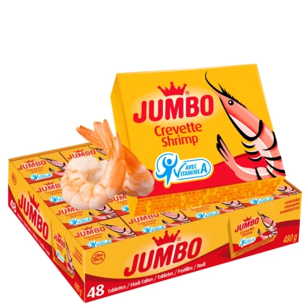 Bulion krewetkowy kostki gotowy wywar Jumbo 48 szt.