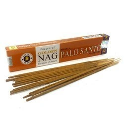 Kadzidełka Golden Nag Palo santo (Święte drzewo Indian, Trociczki 15g)