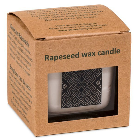 Świeca z wosku rzepakowego Palo Santo, wegan, fair trade, 260 g 