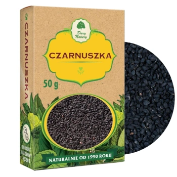 Czarnuszka nasiona czarnuszki czarny kminek Dary Natury 50g