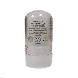 Dezodorant ałun 60 g (sztyft, kamień, antyperspirant, kryształ) 