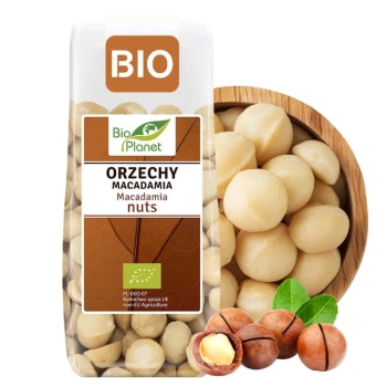 Orzechy macadamia, orzech makadamia Bio, 200g Bio Planet