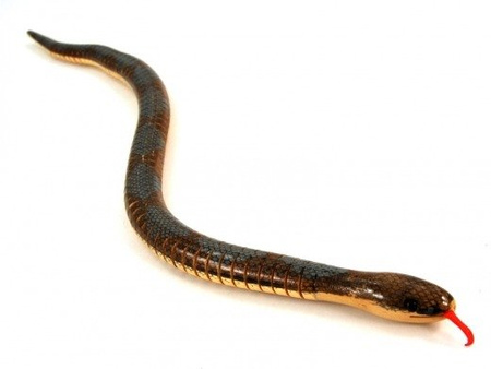 WĄŻ DREWNIANY (ZABAWKA,  INDONEZJA, 55CM)