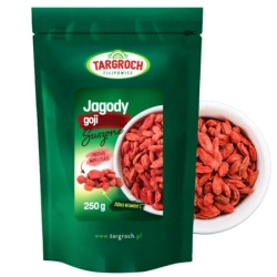Suszone jagody goji, naturalne 250g Targroch