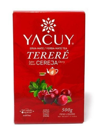 Yerba Mate Yacuy Terere Cherry Rumowa Wiśnia 500 g