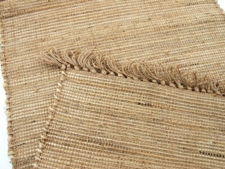 DWUSTRONNY DYWAN Z JUTY 130X70 CM (BAWEŁNA)