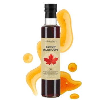 Syrop klonowy do deserów naturalny 100% Spichlerz 250ml