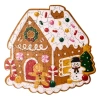 Puzzle drewniane, świąteczny domek z piernika 130 el., na prezent