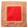 POSZEWKA NA PODUSZKĘ ORIENTALNA BANHI (40 X 40 CM, CZERWONA, WZ. G)