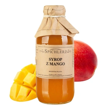 Syrop z mango do napojów i deserów Spichlerz 330 ml