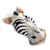 Maska zebra, drewniana ozdoba na ścianę 19 cm