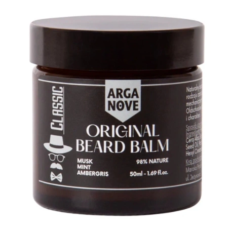 Naturalny balsam do brody, klasyczny Arganove 50ml